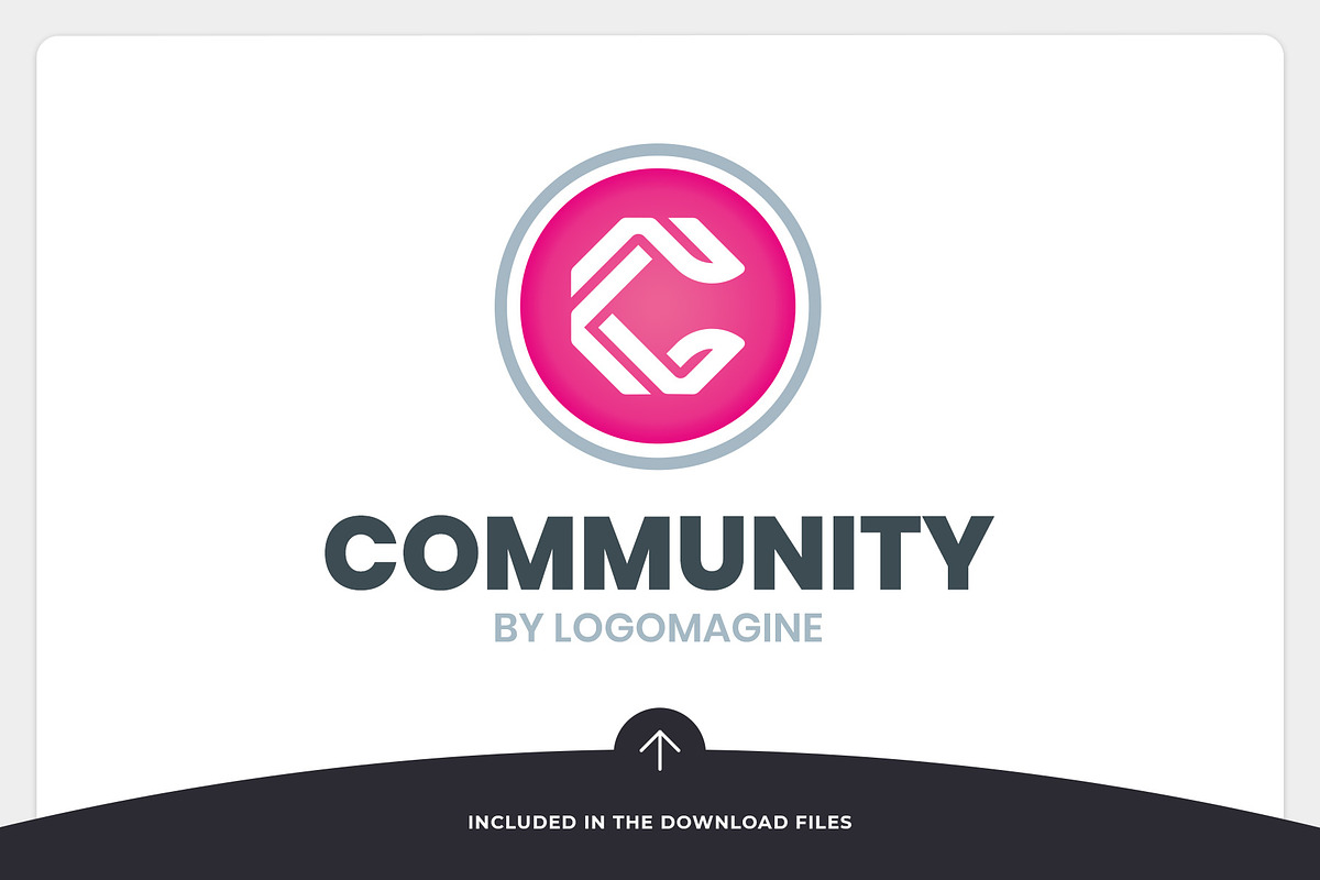 Community - Letter C Logo Template, a Branding & Logo Template by LOGOMAGINE (Photo 5 of 16)