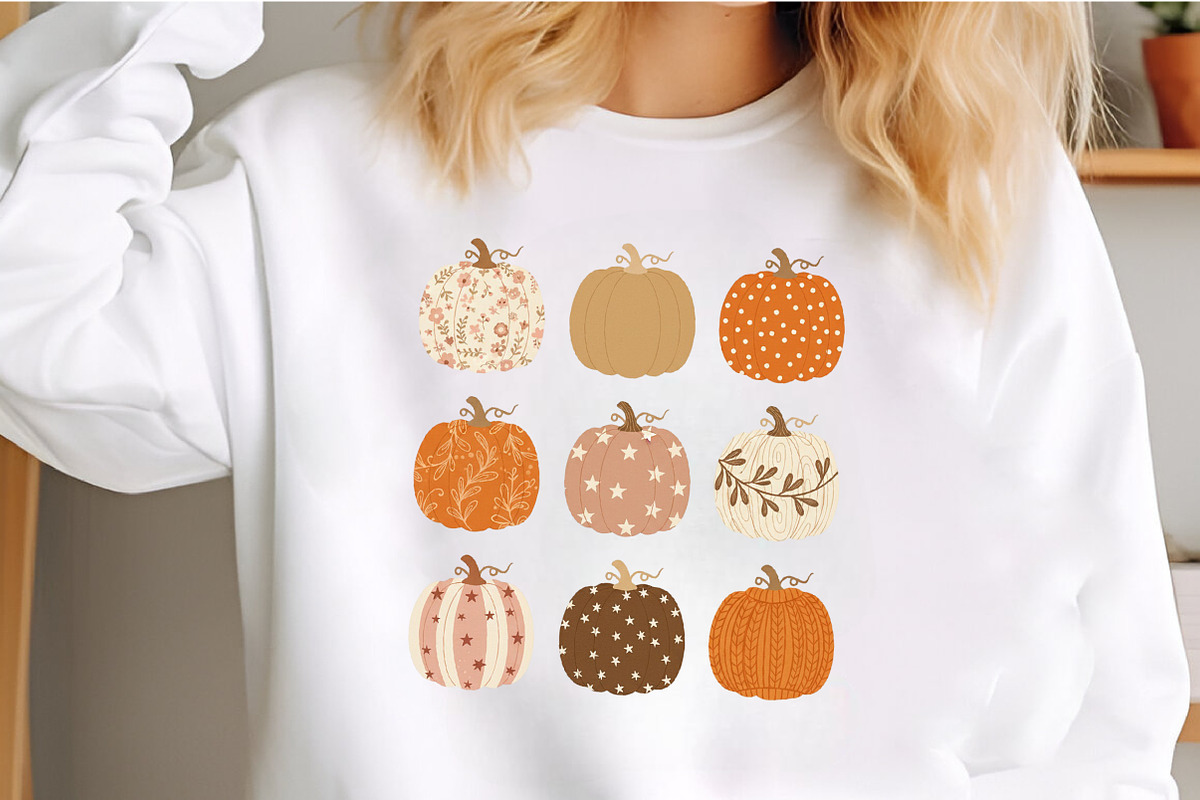 Pastel Pumpkin Coquette Fall Autumn, an Illustration by Craft Nest (Photo 3 of 6)