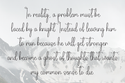 Yesterday | Script Font, a Handwritten Font by Scratchones (Thumbnail 6 of 9)