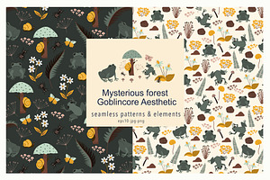 Mysterious Forest. Goblincore