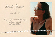 Roselle Journal | Script Font, a Script Font by Mneme (Thumbnail 4 of 10)