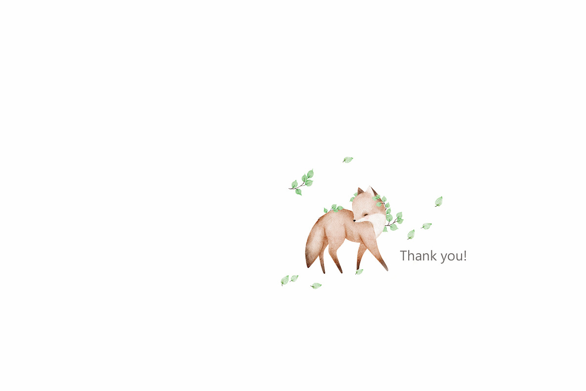 SPRING MELODY watercolor set, an Animal Illustration by erasovas (Photo 13 of 13)