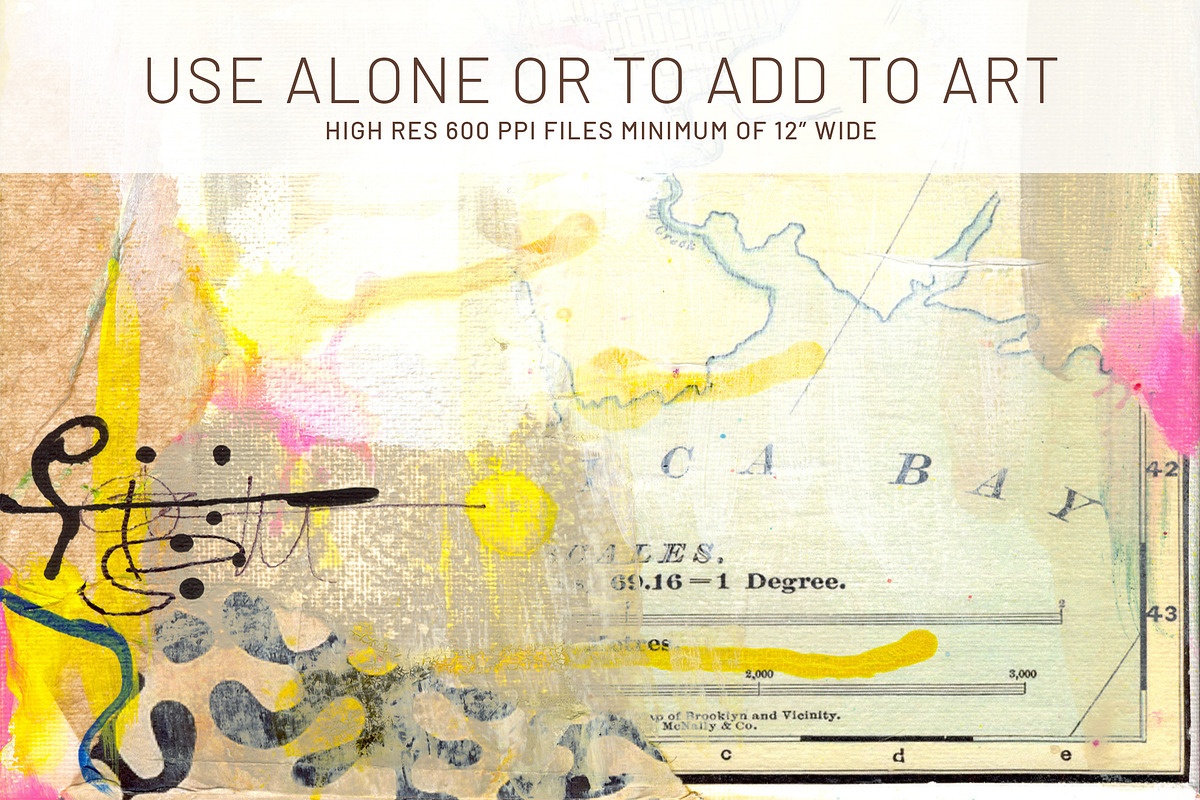 Mixed Media Grunge Backgrounds, a Brushes & More by DeloresArt (Photo 3 of 7)
