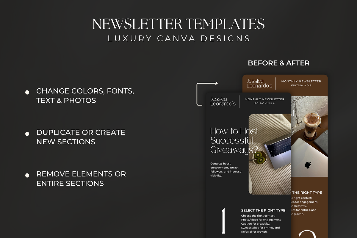 Social Media Manager Newsletters, an Email Template by Meraki Templates (Photo 4 of 9)