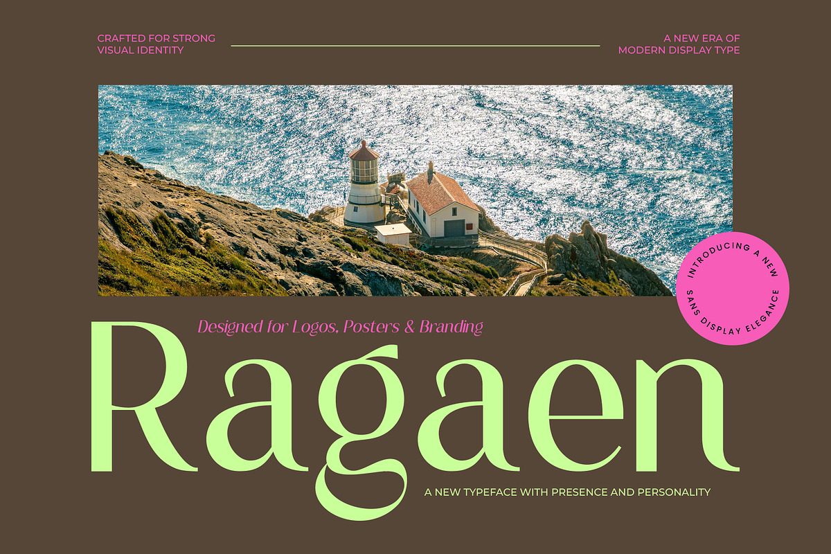 Ragaen Modern Display Sans Serif, a Sans Serif Font by Jaruka (Photo 1 of 10)
