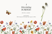 BLOOMING wildflowers of spring, a Seasonal Illustration by AleksaArt (Thumbnail 6 of 13)