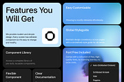 Fintech Website UI Kit, an UI Kit Template by VladTyzun (Thumbnail 2 of 10)