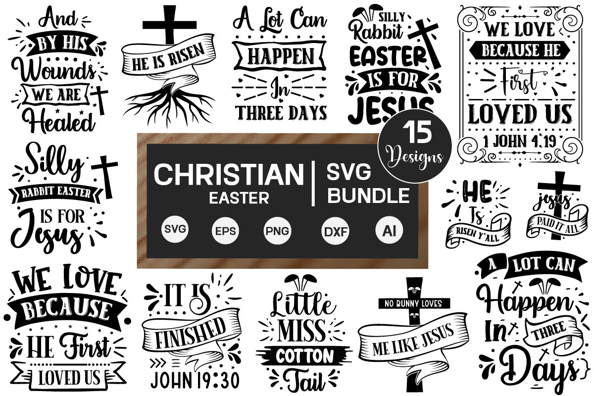 Mega Christian SVG Bundle, an Object Graphic by GraphicPicker (Photo 4 of 7)