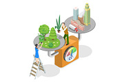 Environmental conservation Set 01, a Person Illustration by AndriiStore (Thumbnail 11 of 11)