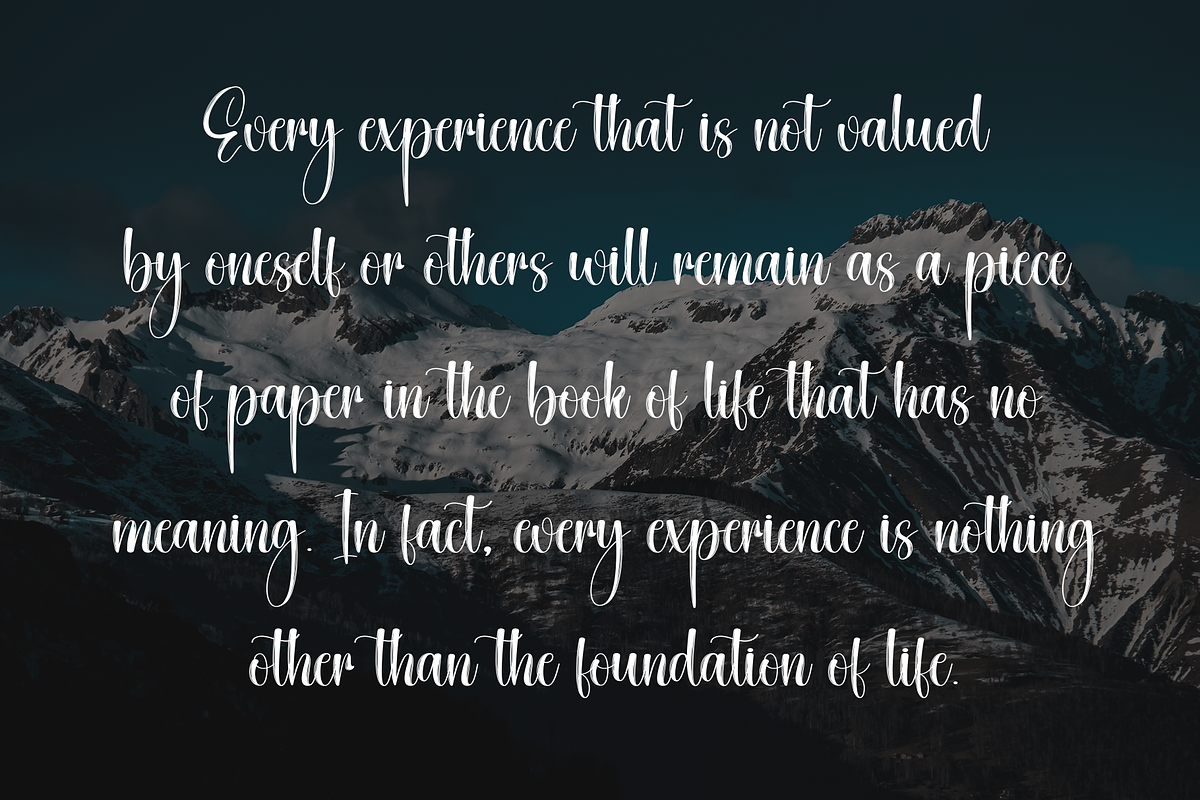 Knitting | Script Font, a Handwritten Font by Scratchones (Photo 6 of 9)