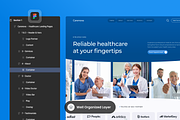 Carenova - Healthcare Landing Pages, a Landing Page Template by SLAB! Design (Thumbnail 2 of 4)
