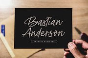 Billie James Handwriting script, a Script Font by Damarletter (Thumbnail 7 of 11)