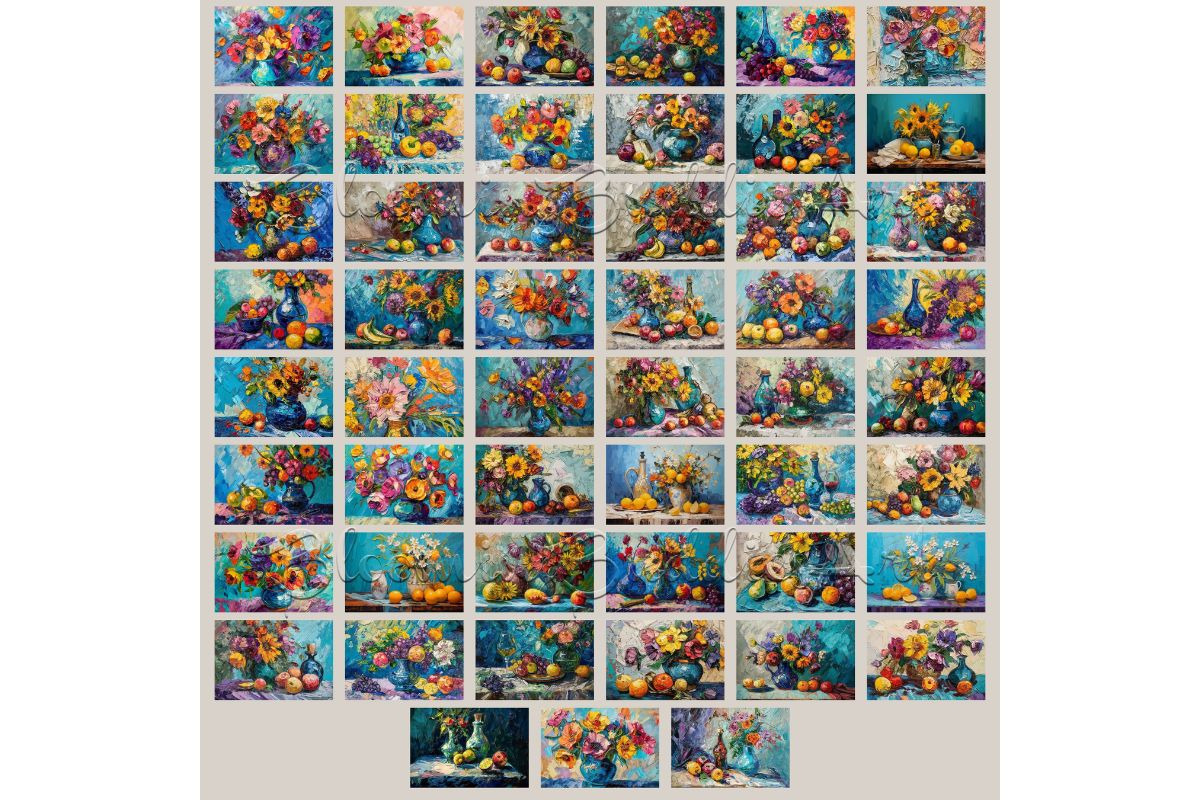 51 Still Life Painting Watercolor, an Illustration by Art Paradise Studios (Photo 6 of 7)