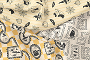 50 Halloween seamless patterns, a Pattern Graphic by EltaMaxArt (Thumbnail 8 of 15)