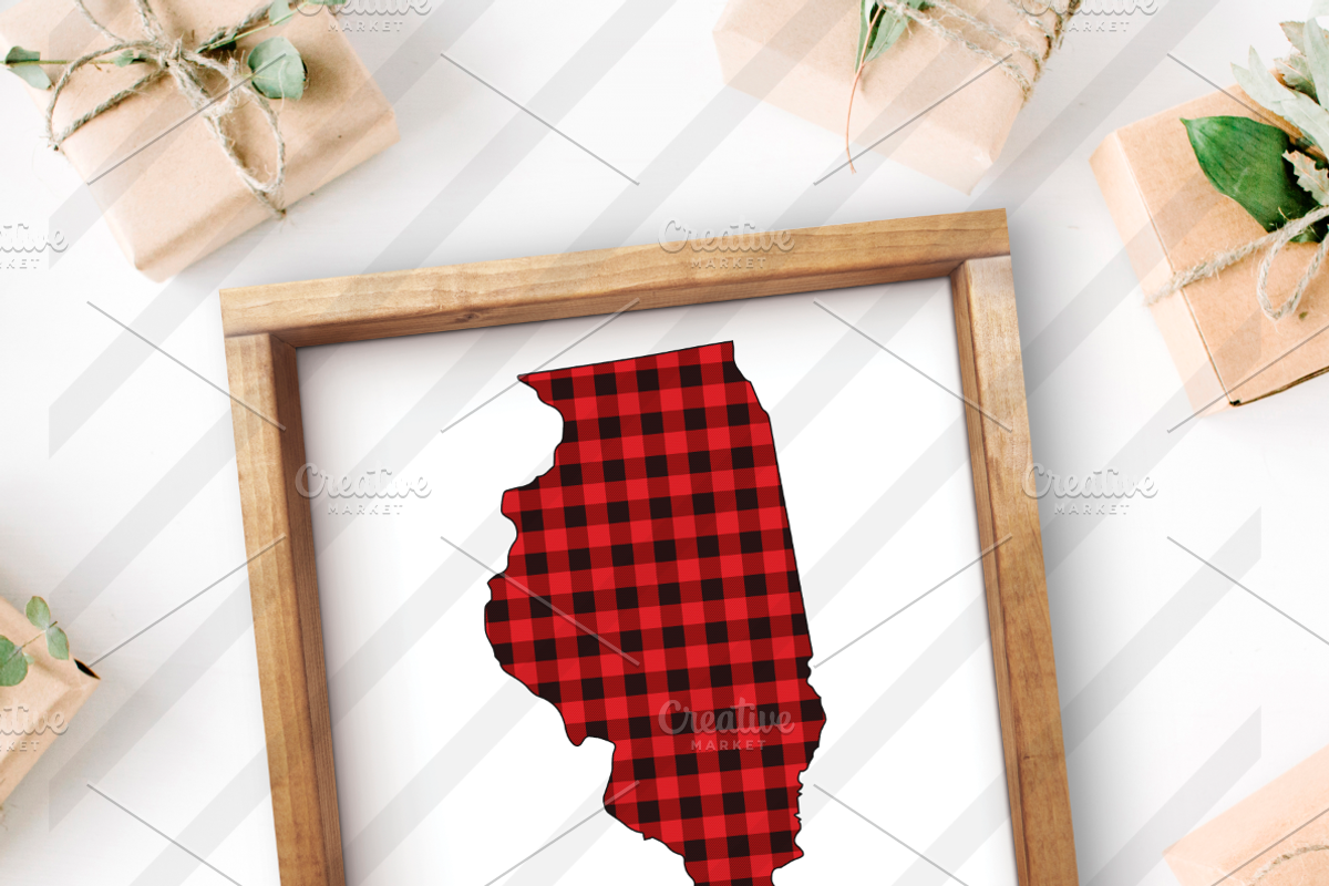 Plaid State Bundle - All 50 States, an Illustration by Creative Chaos (Photo 4 of 4)