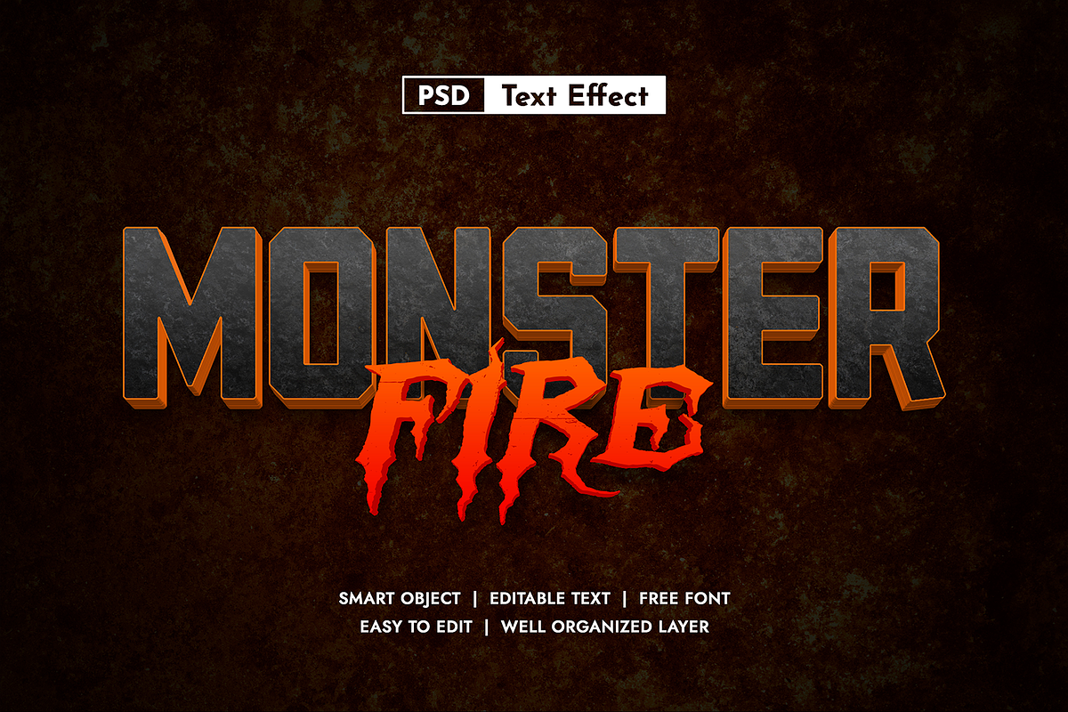 Medieval 3D Editable Text Effect, a Layer Style Add-On by AKart (Photo 6 of 11)