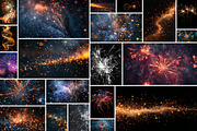 Sparkling - 71 images, a Holiday Photo by Handmadefont (Thumbnail 4 of 13)