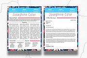 Beautiful Resume CV Template MS Word, a Resume Template by Stand Out Shop (Thumbnail 4 of 5)