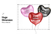 Heart Foil Balloon Mockup, a Product Mockup by SLAB! Design (Thumbnail 2 of 7)