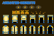 Platformer Game Tile Set 10, an Illustration by pzUH (Thumbnail 4 of 5)