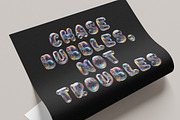 BubbleLuxe Font, a Sans Serif Font by Handmadefont (Thumbnail 12 of 13)