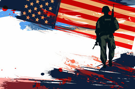 Memorial Day concept for American Fl, a Background Photo by Pixeness
