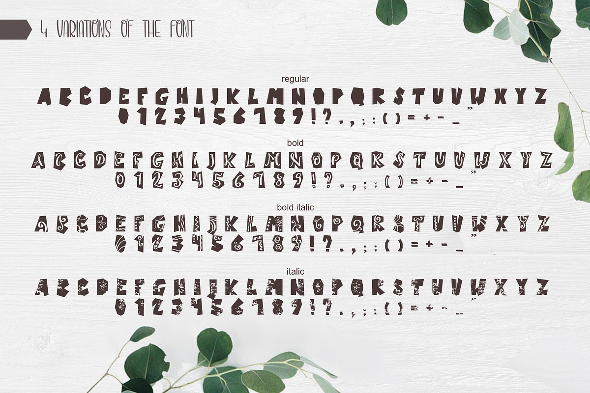 Castillo Scandinavian Font & Pattern preview 8