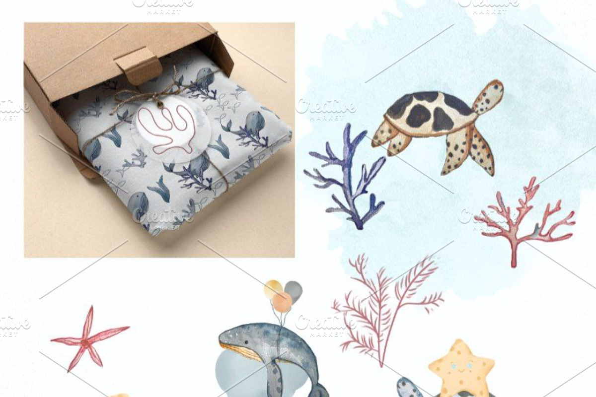 Under the Sea, a Pattern Graphic by Lineli (Photo 11 of 12)