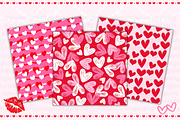 Romantic Valentine Seamless Pattern, a Pattern Graphic by Gloria Designed It (Thumbnail 5 of 5)