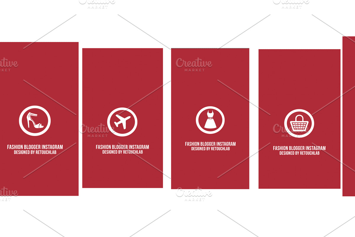 Fashion Blogger Instagram Highlights, a Social Media Template by Retouchlab (Photo 2 of 2)