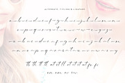 Whispering Signature, a Handwritten Font by Letterara (Thumbnail 10 of 11)