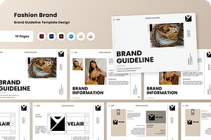 Elegant Fashion Branding Guideline, a Branding & Logo Template by twinstd