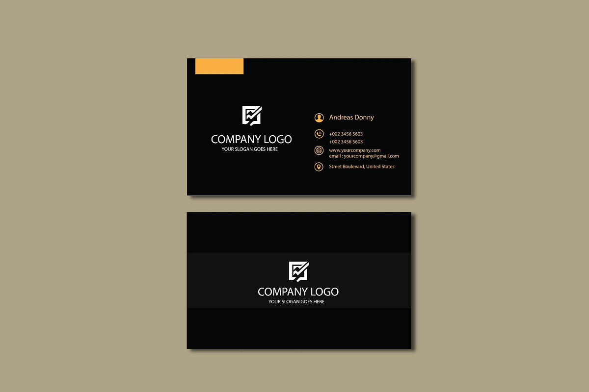 Business Card Template, a Business Card Template by dulchaer29