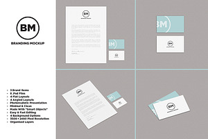 [-30%]Clean Branding/Identity Mockup