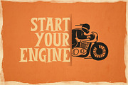 Burnout Font, a Font by giemons™ (Thumbnail 4 of 5)