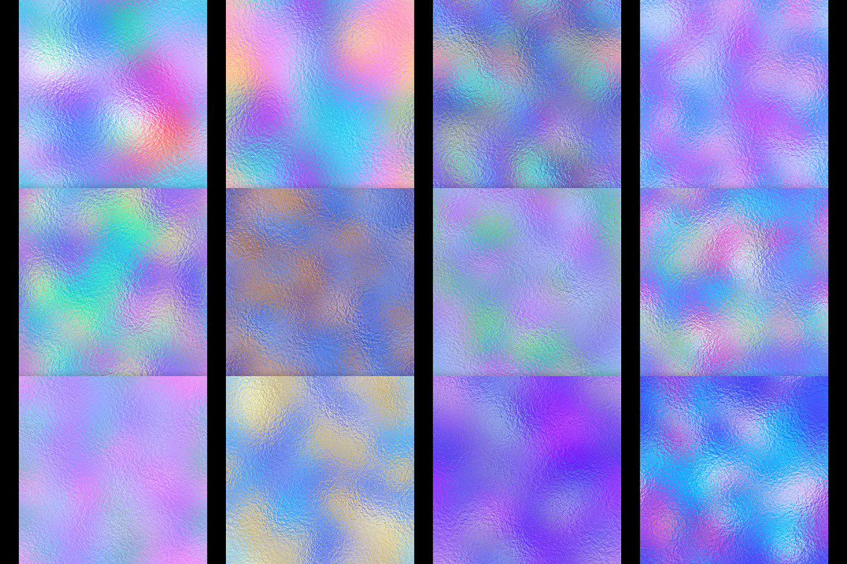 Luxe Iridescent Foils, a Texture Graphic by Julie Campbell (Photo 12 of 13)
