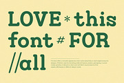 Calm - Slab Serif Family, a Slab Serif Font by Krismagraph (Thumbnail 2 of 12)