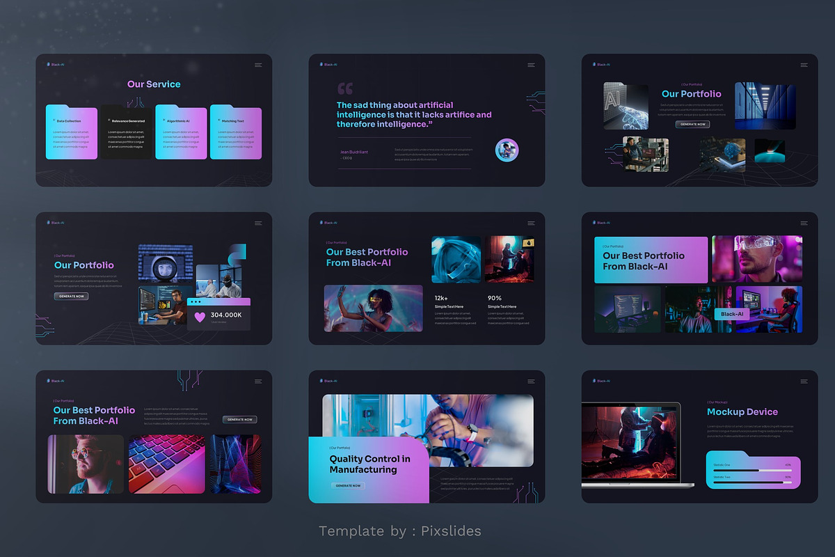 Artificial Intelligence Keynote, a Presentation Template by Pixslides (Photo 4 of 5)