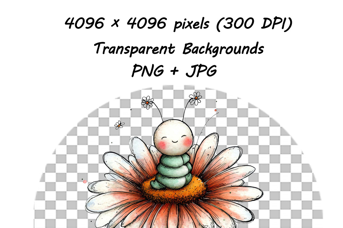 Whimsical Butterfly Clipart Set, an Animal Illustration by one-touch (Photo 15 of 20)