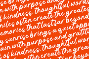 Sound Seekers Rough Brush Script, a Handwritten Font by AmorfaType (Thumbnail 7 of 8)