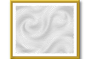 Abstract background with wavy lines, a Texture Graphic by RODINA (Thumbnail 2 of 3)