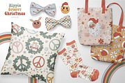 Retro Groovy Christmas collection, a Pattern Graphic by @olga.angelloz (Thumbnail 12 of 12)