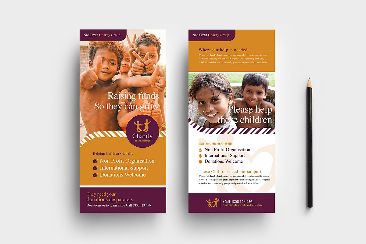 Charity Templates Pack, a Flyer Template by BrandPacks (Photo 6 of 10)
