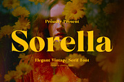 Sorella - Bold Serif Font, a Serif Font by Almeera Std (Thumbnail 1 of 8)