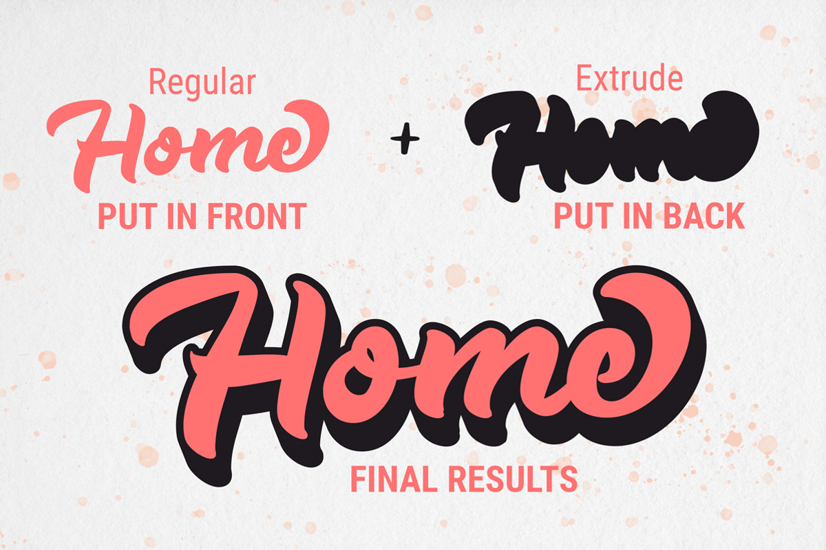 Feliz Dia Bold Script, a Script Font by Fontcastle (Photo 3 of 15)