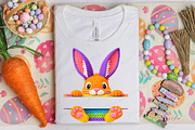 Faux Yarn Bunny Easter Bunny PNG, an Illustration by Dream Creation (Thumbnail 6 of 6)
