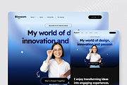 Personal Portfolio Landing Page, a Templates & Theme by SquidPixey (Thumbnail 2 of 5)