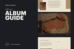 Trendy | Album Guide PDF, a Templates & Theme by Studio Leelou
