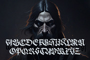 Gothic vector letters - 13, an Object Graphic by GeekClick (Thumbnail 2 of 16)