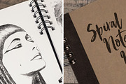 Spiral Notebook Mockups Volume 1, a Print Template by Design Panoply (Thumbnail 2 of 5)